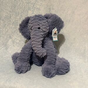 Jellycat Furry Elephant in Charcoal Gray
MEDIUM FUDDLEWUDDLE ELEPHANT 🐘